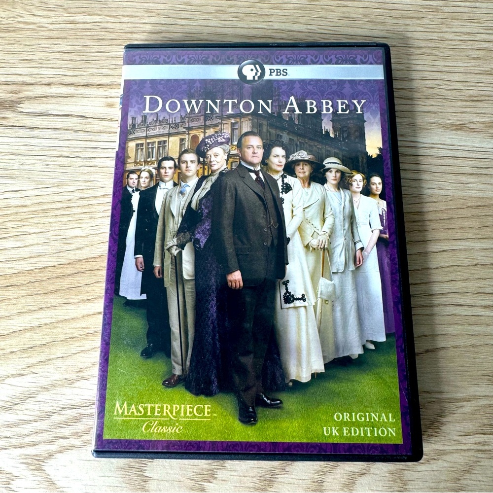 DOWNTON ABBEY PBS‎ BBC Season 1 DVD 3 Disc Set Original U.K. Set Widescreen